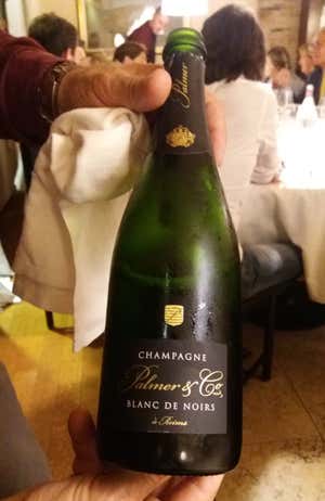 Champagne Palmer & Co Blanc de Noirs &agrave; Reims