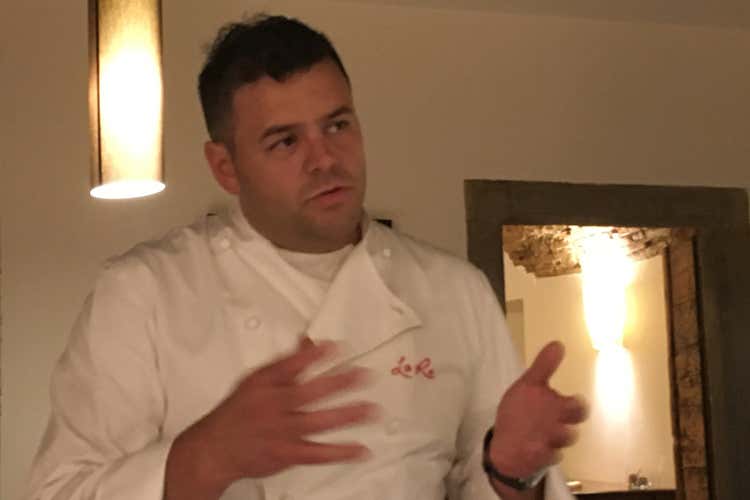 Pierantonio Rocchetti - Champagne Ruinart al Ristorante LoRo In cucina Pier Antonio Rocchetti Pierantonio Rocchetti - Champagne Ruinart al Ristorante LoRo In cucina Pier Antonio Rocchetti