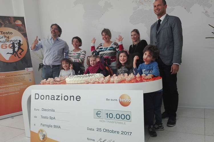 (Charity Challenge per Famiglie Sma Testo Italia percorre 46.544 chilometri)