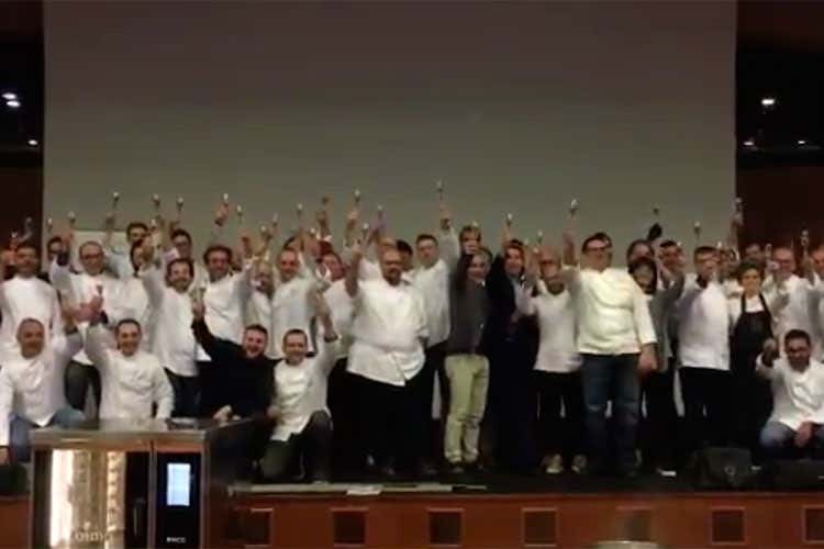 (Charming italian chef, 8° Congresso 119 i soci iscritti, con 17 new entry)