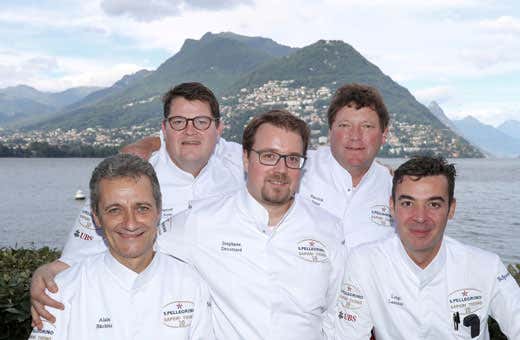 Alain B&auml;chler, Pierre-Andr&eacute; Ayer, St&eacute;phane D&eacute;cotterd , Pierrik Suter e Luigi Lanzani