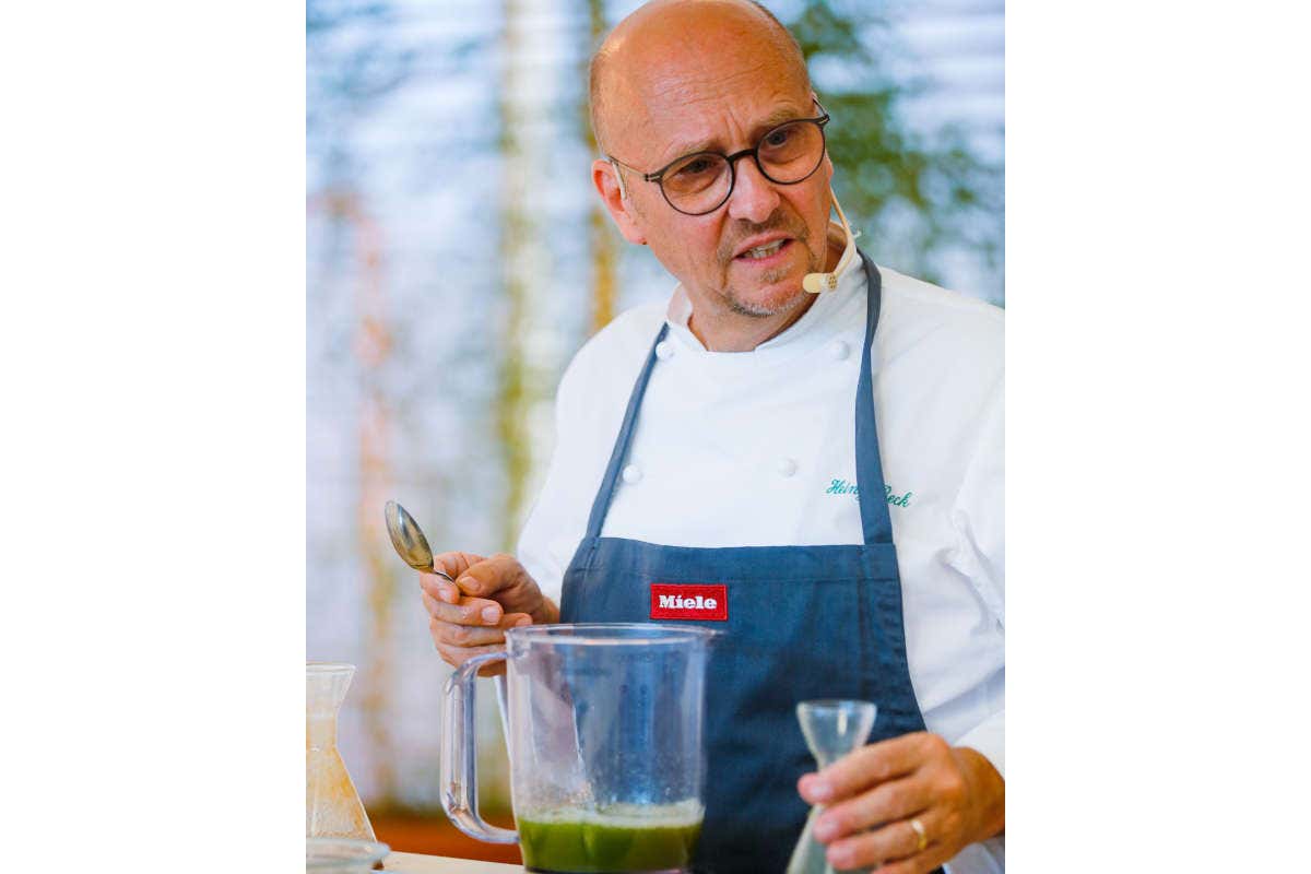 Heinz Beck Heinz Beck testimonial di eccellenza e qualità per Miele