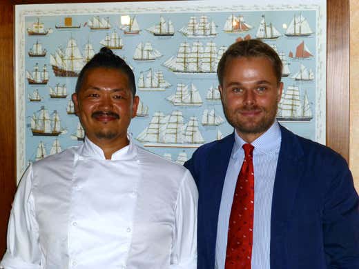 da sinistra: Hirohito Shoda e Joska Biondelli da sinistra: Hirohito Shoda e Joska Biondelli