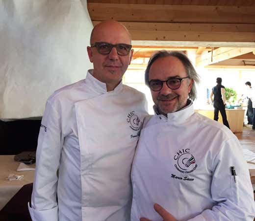 Da sinistra: Franco Pepe e Marco Sacco Da sinistra: Franco Pepe e Marco Sacco