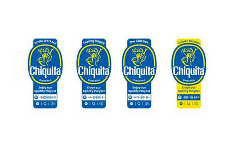 Il buon umore con Chiquita La banana 10 e lode va su Spotify