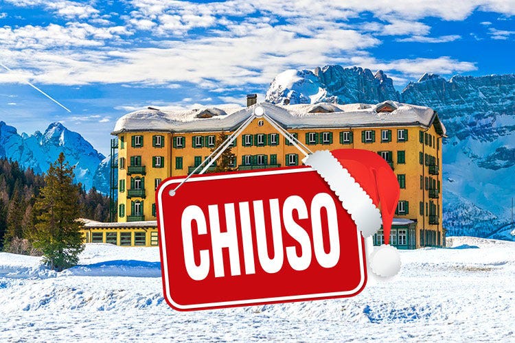 Il Governo si è impegnato con le Regioni a ristorare le perdite degli albergatori - Chiudono anche gli hotel Lo sci e la montagna piangono