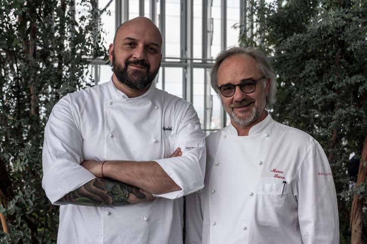 Christian Balzo e Marco Sacco - Torino, pausa pranzo ad alta quota Riapre il Bistrot di Piano 35