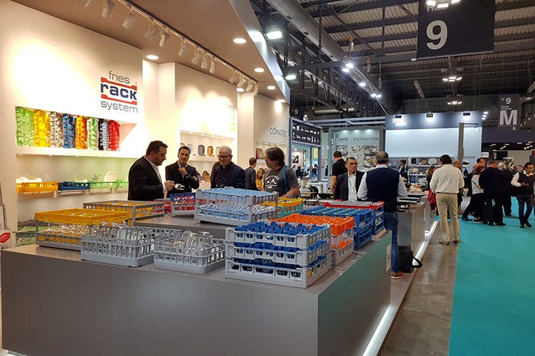 Lo stand di Chs Group a Host 2019 (Chs Group per l'Horeca Forniture just in time)