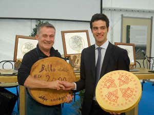 Paolo Ciapparelli e Francesco Maroni. Foto: L'Eco di Bergamo