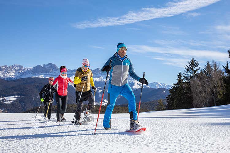 In Val d’Ega la neve è slow La natura a portata di turisti