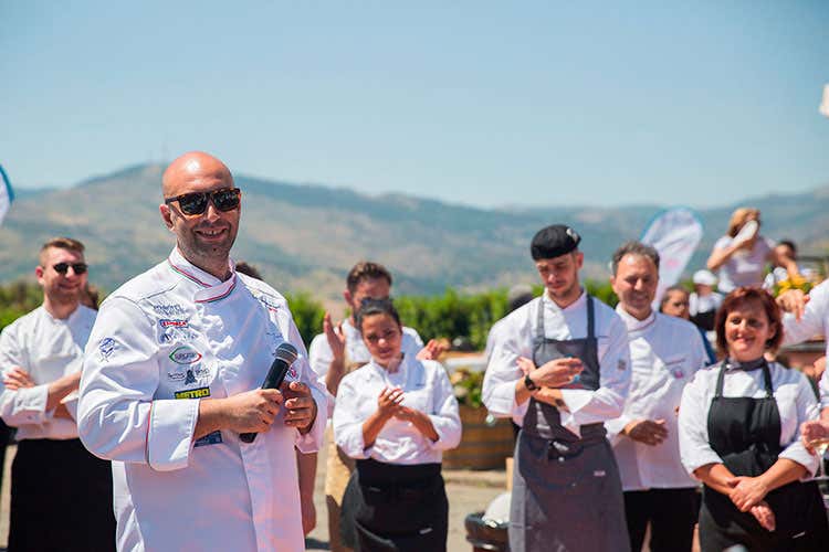 Seby Sorbello (Cibo Nostrum, tra Etnea e Taormina la Grande festa della Cucina italiana)