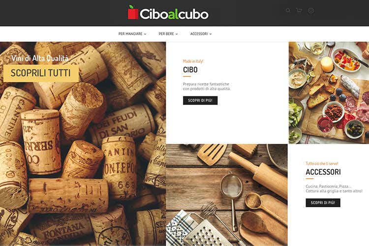 Cibo al Cubo, l'e-commerce di qualità Prodotti testati dai professionisti Ifse Cibo al Cubo, l'e-commerce di qualità Prodotti testati dai professionisti Ifse