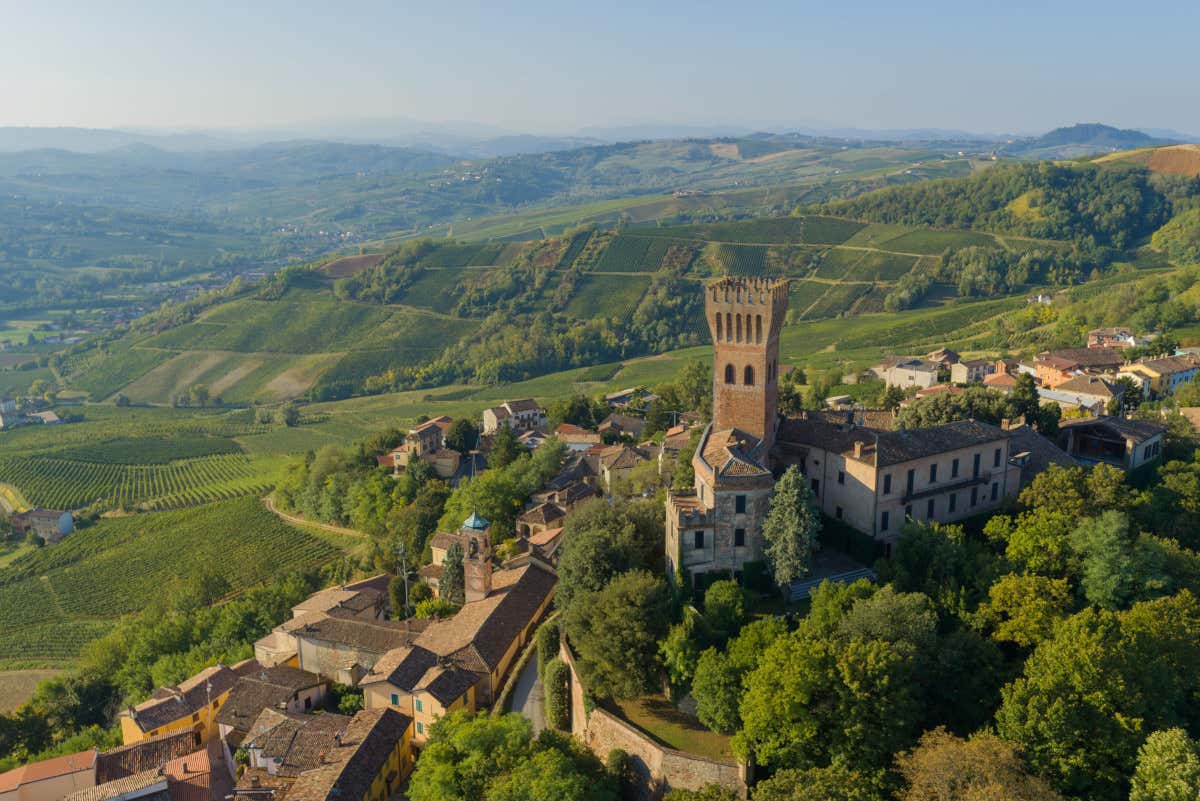 Il castello di Cigognola Castello di Cigognola, Pinot noir che sa di umanesimo