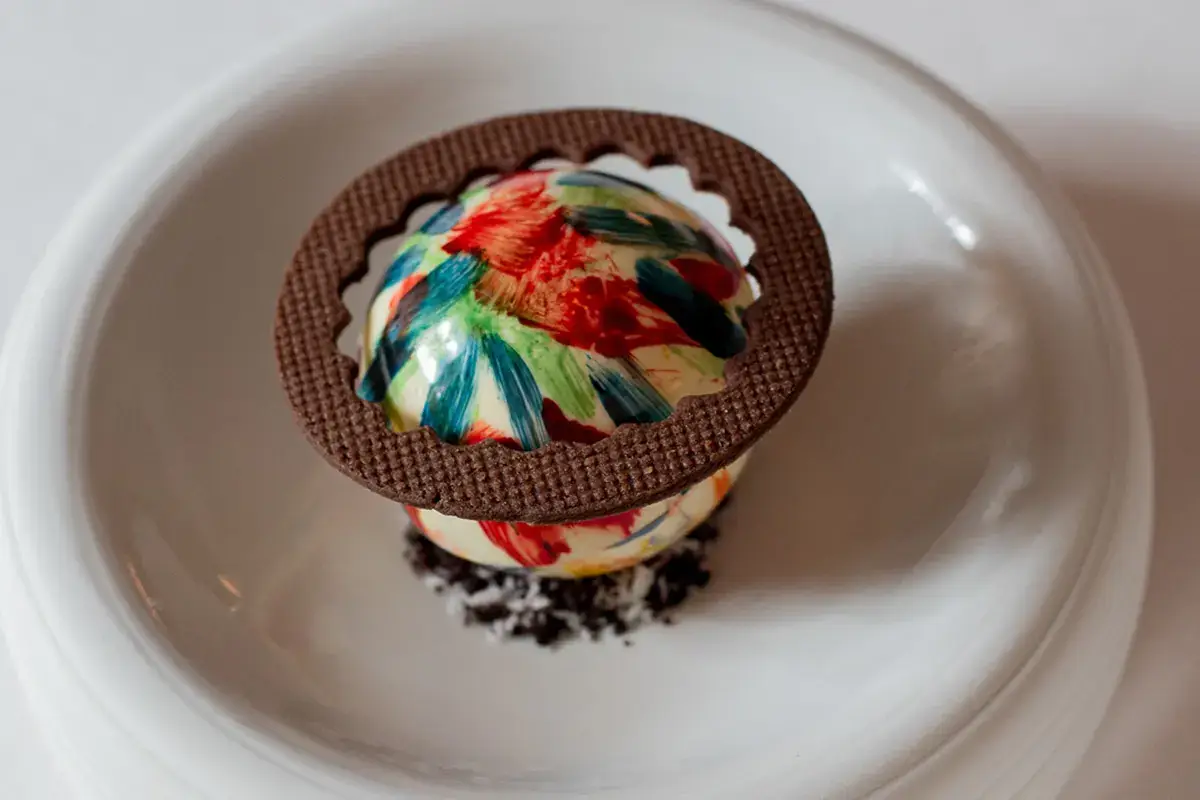 Cioccolato, frutto della passione e vaniglia Cioccolato, frutto della passione e vaniglia