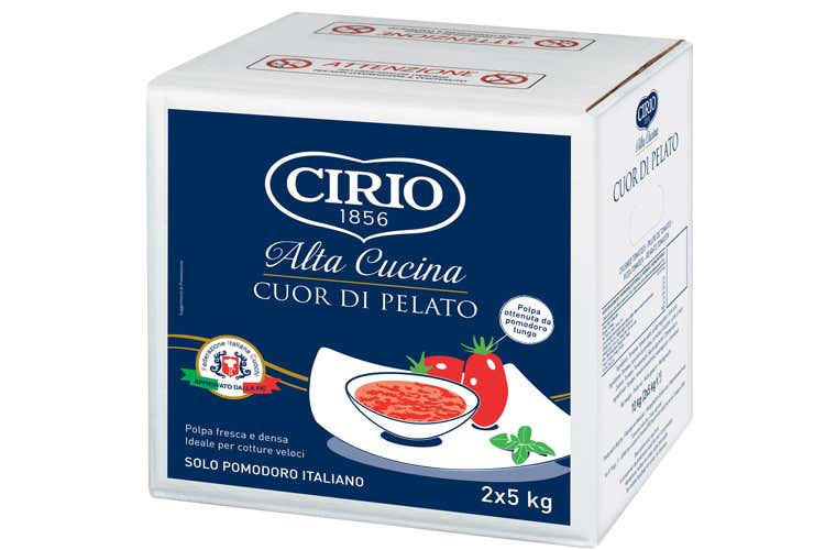(Il Cuor di pelato Cirio premiato con due stelle d'oro)