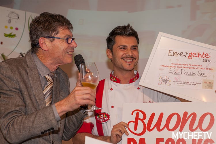 Ciro Scamardella e Pier Daniele Seu Chef e Pizza Chef Emergenti 2016