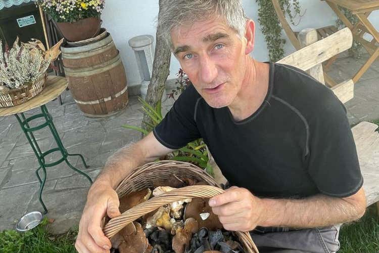 Luca Coccolo, patron dell'agriturismo Il Melo Innamorato. Evviva la minestra e i suoi adepti