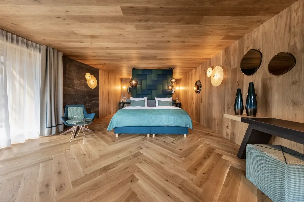 La suite Cocoon Dolomiti Wellness Hotel Fanes, la novit&agrave; &egrave; la suite Cocoon
