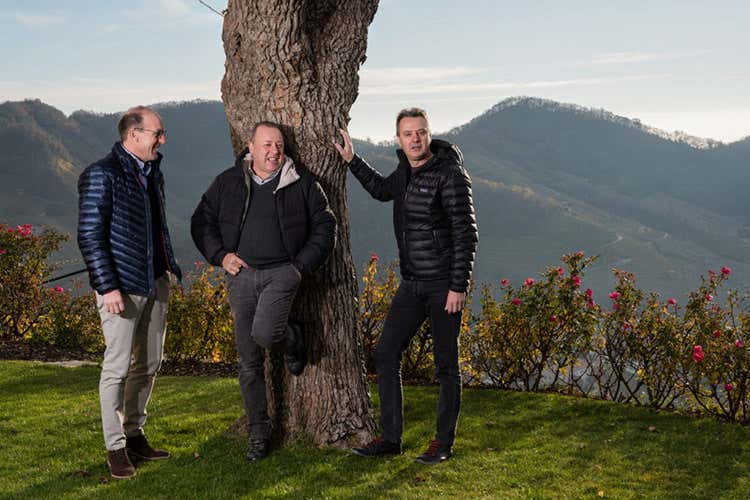 Paolo De Bortoli, Francesco Miotto e Loris Dall'Acqua (Col Vetoraz Doppio appuntamento a Merano)