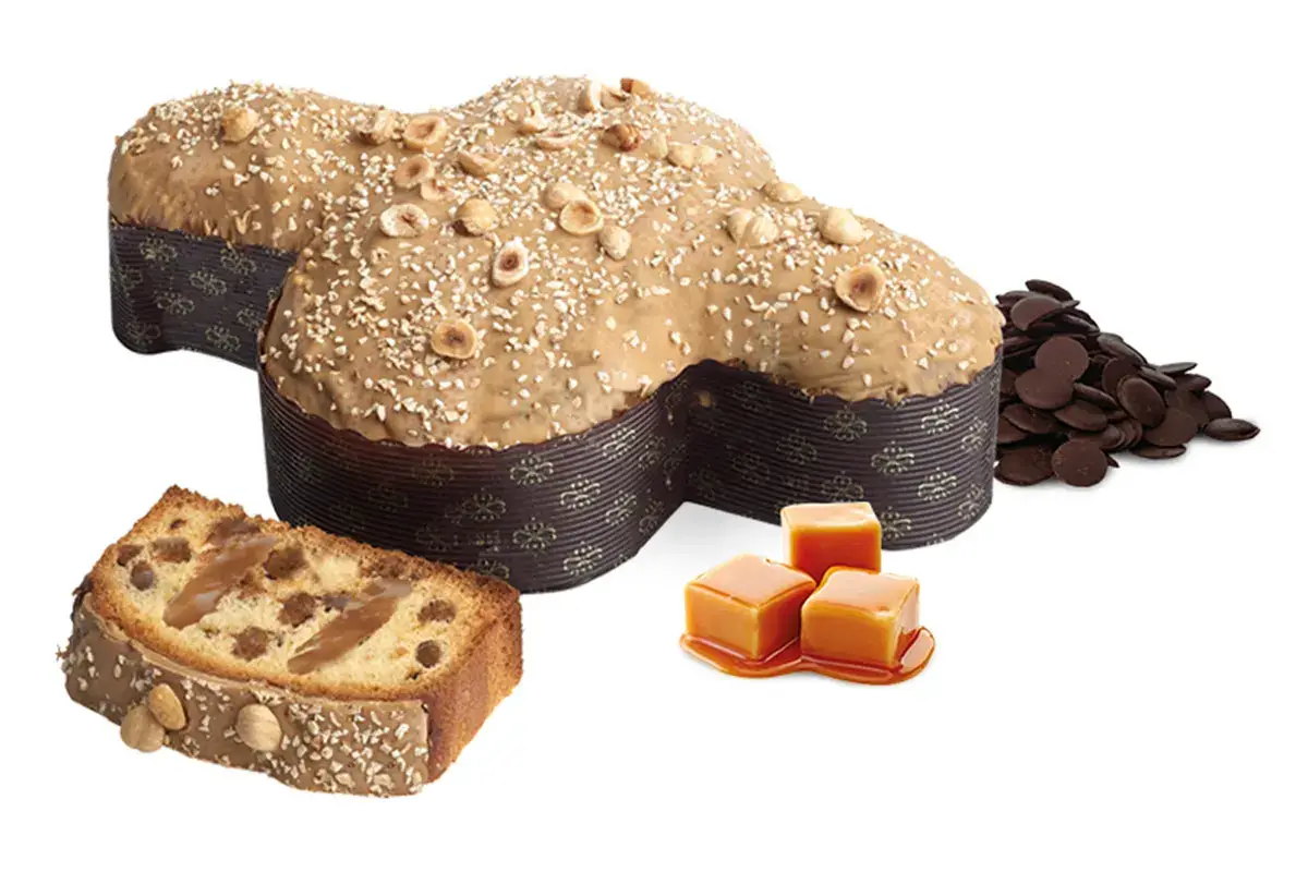 Colomba al caramello salato Loison La Pasqua &egrave; pi&ugrave; dolce, con la Colomba al caramello salato Loison