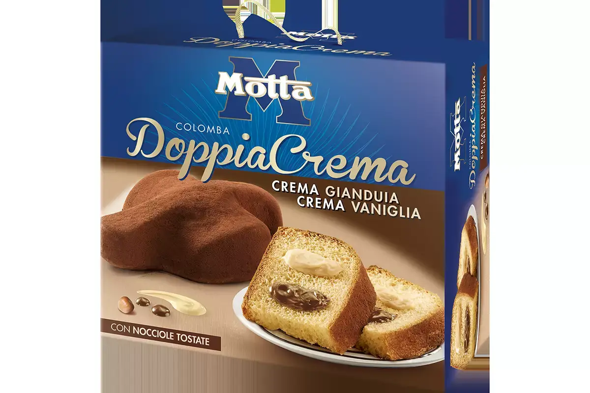 Colomba Motta DoppiaCrema - Gianduia e Vaniglia Paluani e Motta, tante idee originali