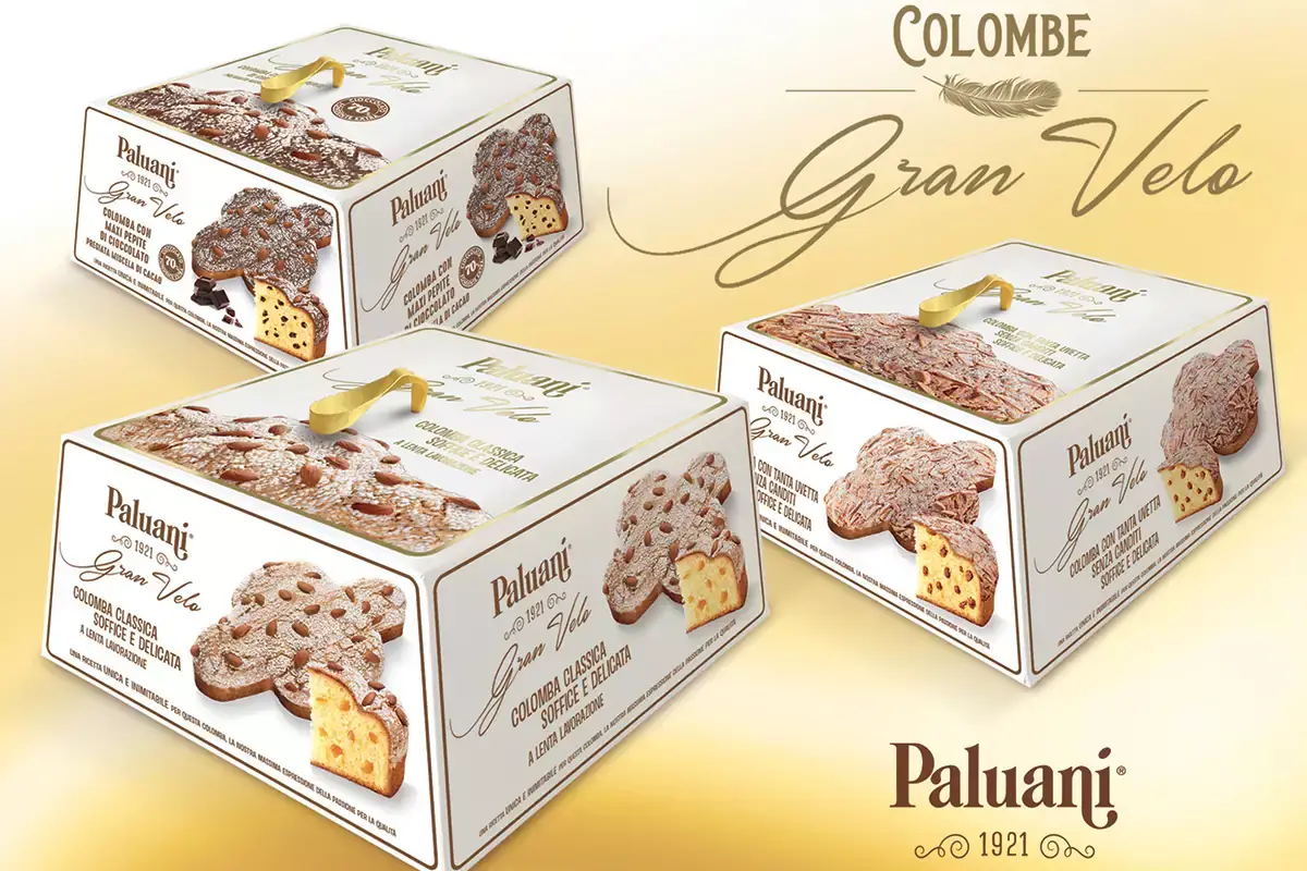 Le colombe della Gran Velo Paluani Paluani e Motta, tante idee originali