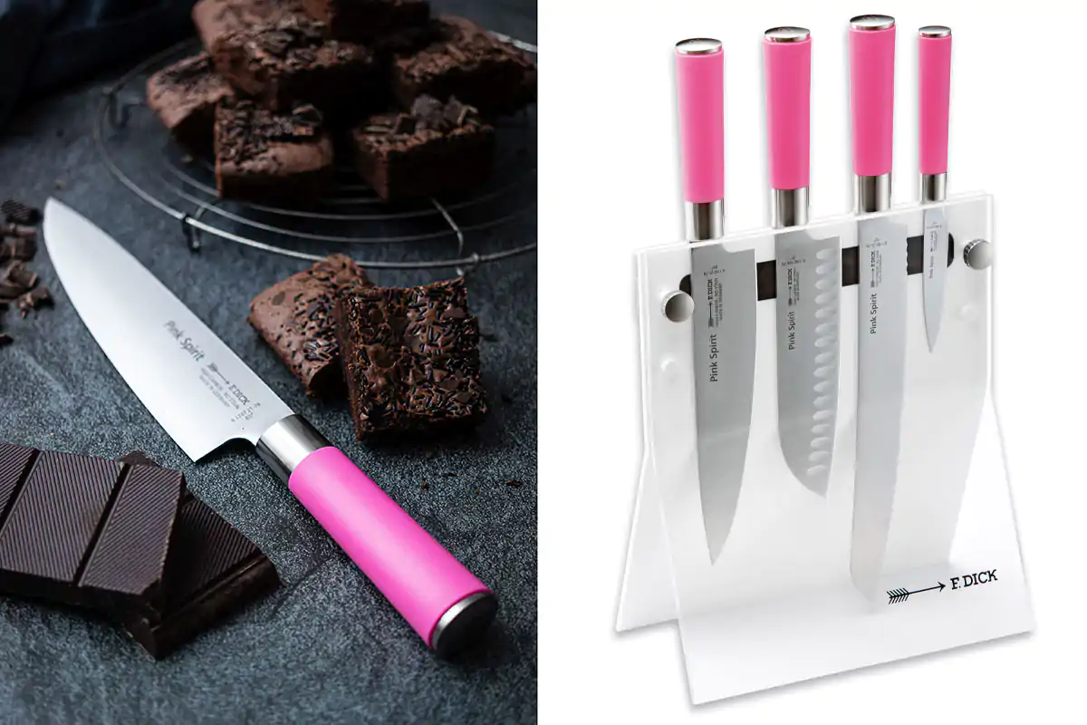 Coltelli Fried. Dick in versione rosa Nuova linea Pink Spirit