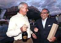  Da sinistra: Alessandro Profumo e Giampietro Comolli