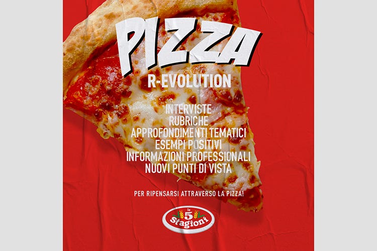 La locandina della rubrica di formazione “Pizza R-Evolution” - Pizza R-Evolution di Agugiaro&Figna La formazione si fa in rete