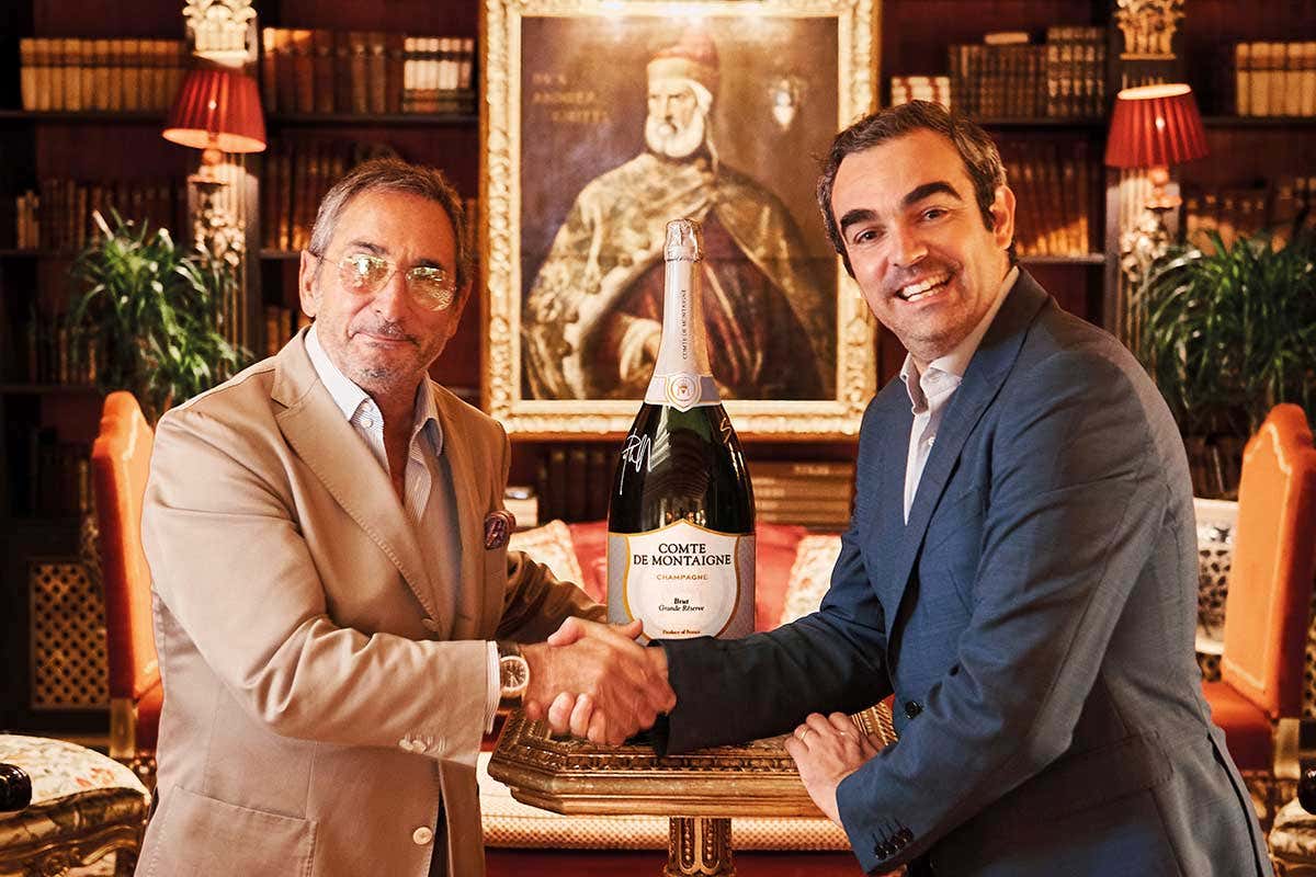 Paolo Lorenzoni, general manager The Gritti Palace, e St&eacute;phane Revol, ceo Comte de Montaigne Comte de Montaigne rafforza la partnership con i locali