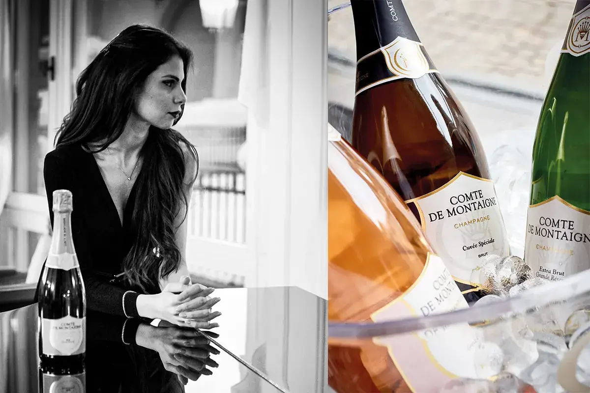 La Maison &egrave; molto attiva nella valorizzazione delle donne Champagne Comte de Montaigne, vocazione femminile
