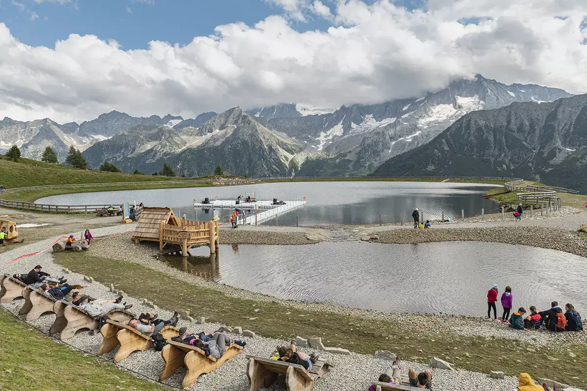 Concerto sul lago di Valbiolo al Passo Tonale. Foto: Mauro Mariotti L&rsquo;estate 2022? All&rsquo;insegna di natura e rigenerazione a Pontedilegno-Tonale