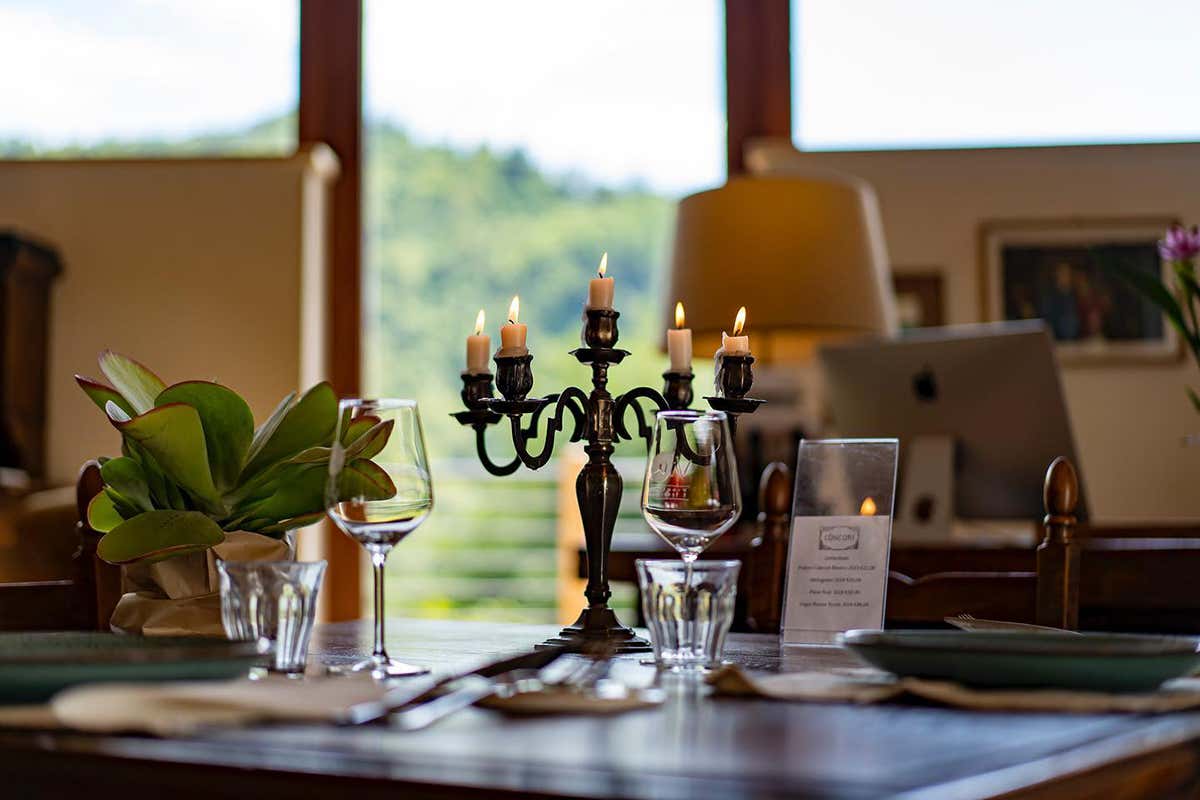 Podere Còncori offre agli ospiti un menu stagionale, cucinato con verdure dell’orto Alla scoperta della Garfagnana tra luoghi da favola, vini e formaggi