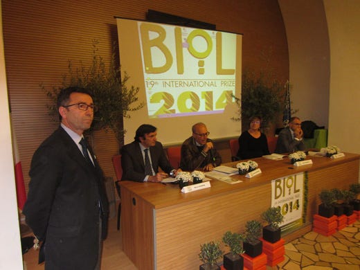 da sinistra: Benedetto Miscioscia, Marco Sciarrini, Vincenzo Rutigliano, Angela Partipilo, Luigi Triggiani