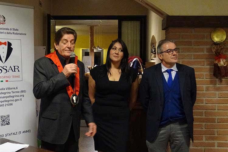 Roberto Belissi e Oscar Fusini (Un Convivium per fare sistema Largo alle eccellenze della Val Brembana)