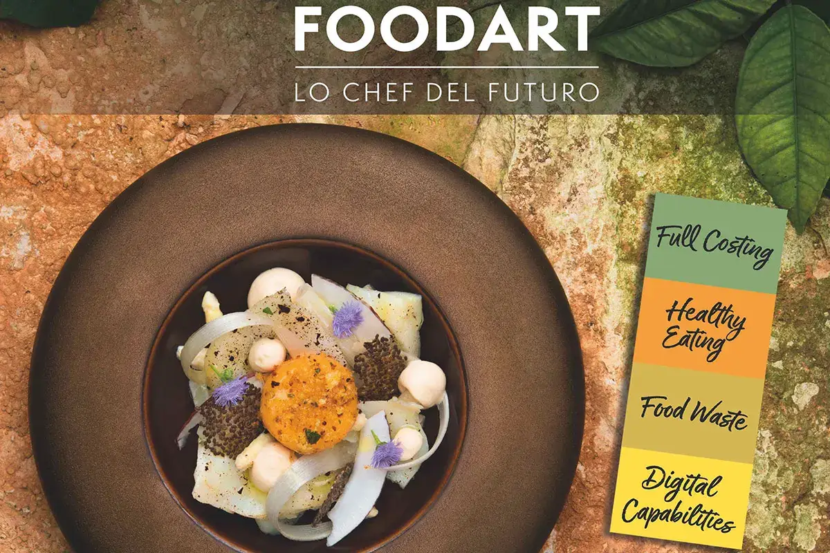 La copertina del libro &ldquo;FoodArt: lo Chef del futuro&rdquo;, ricette e consigli per affrontare ogni sfida in cucina