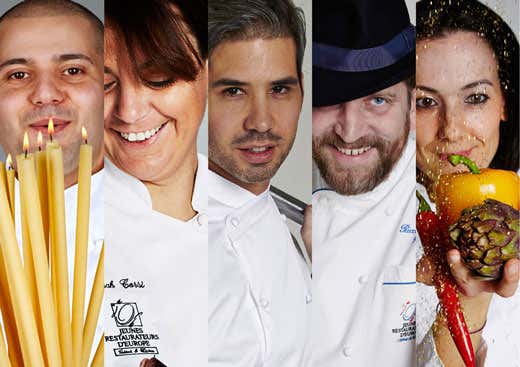 da sinistra: Giulio Coppola, Deborah Corsi, Stefano Deidda, Riccardo De Pr&agrave; e Emanuela Tommolini