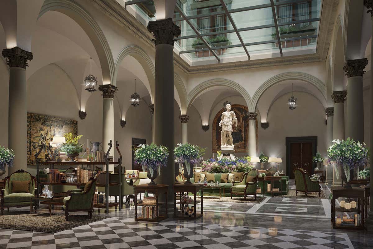 Corte di Cosimo I Vito Mollica a Firenze: ecco come è il menu del Salotto Portinari Bar