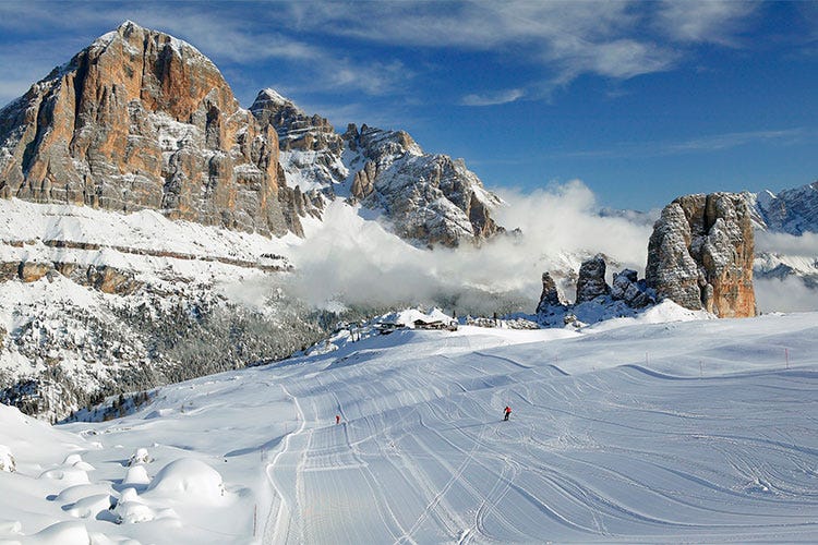 Cortina d'Ampezzo, aprono gli impianti La stagione invernale parte in anticipo