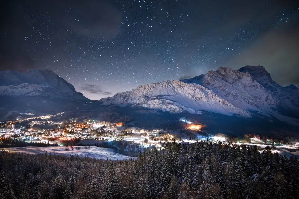 La magia di Cortina in inverno. Foto: Simone De Cillia Inverno a Cortina tra piaceri della gola ed eventi esclusivi