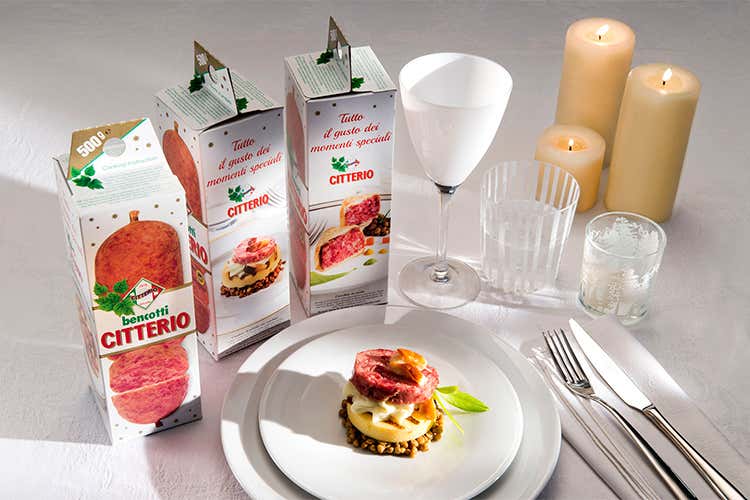 Cotechino Citterio evergreen natalizio Ideale con lenticchie e Lambrusco 