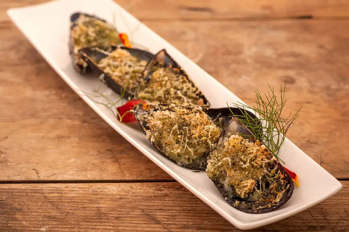 Cozze Nieddittas gratinate Cozze Nieddittas gratinate