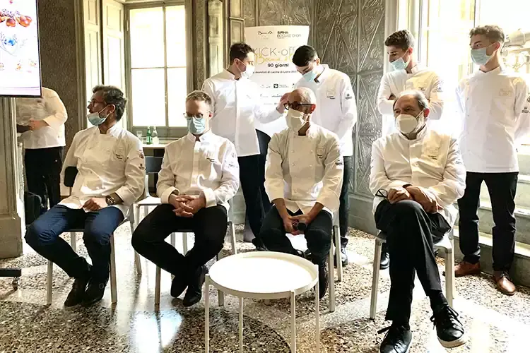 Carlo Cracco, Alessandro Bergamo, Enrico Crippa, Luciano Tona Bocuse d&rsquo;Or, Unita e determinata&nbsp; La squadra Italia &egrave; pronta per Lione