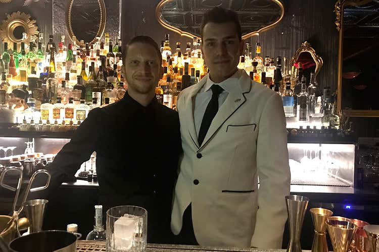 Cristian Silenzi e Claudio Pitta (Cristian Silenzi, da Londra a Milano Una mixology capace di fare rete)
