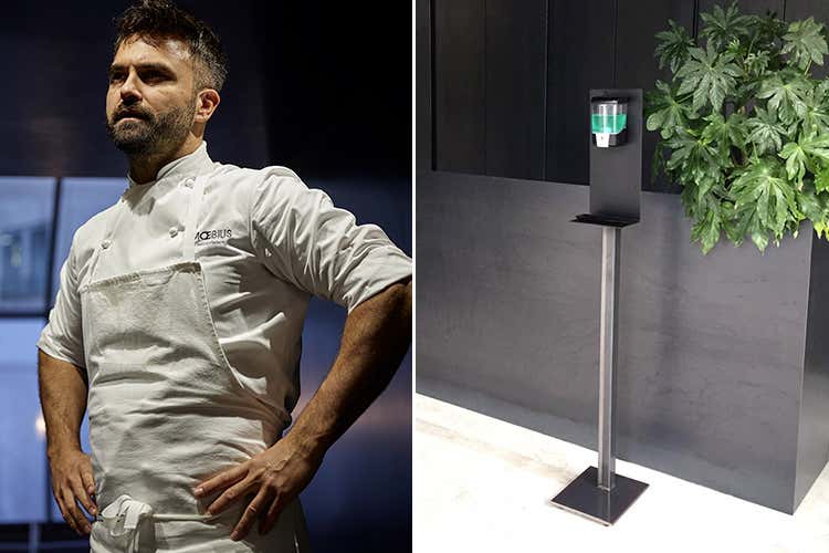Enrico Croatti e la reinterpretazione della normativa: la torretta igienizzante declinata secondo lo stile del Moebius - Croatti interpreta le normative adeguandole allo stile del Moebius Enrico Croatti e la reinterpretazione della normativa: la torretta igienizzante declinata secondo lo stile del Moebius - Croatti interpreta le normative adeguandole allo stile del Moebius