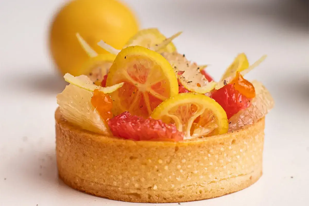 Crostatine agli agrumi, tonde e colorate come coriandoli&nbsp; Crostatine agli agrumi, tonde e colorate come coriandoli