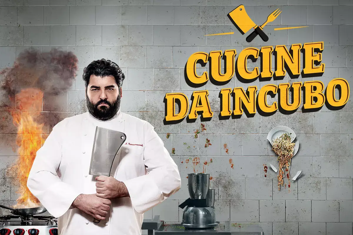 Antonino Cannavaciuolo&nbsp; Cucine da incubo, Cannavacciuolo torna in tv