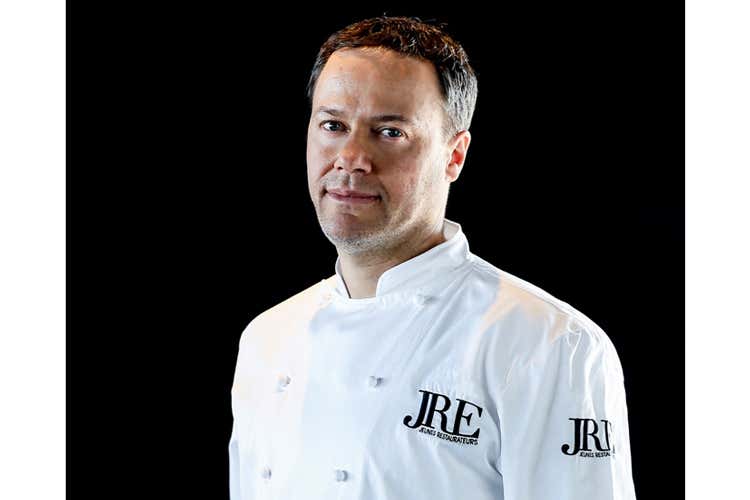 Luca Marchini (La cucina dei Jeunes Restaurateurs in campo allo stadio Olimpico di Roma)