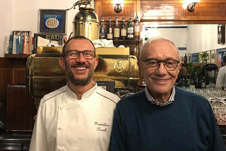 Massimiliano e Pino Masuelli (Cucina e formaggi della tradizione Da Masuelli si va sul sicuro)