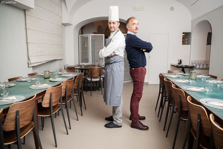 Massimo Moroni e Clemente Tassello - Cucina milanese e piatti tipici italiani Apre a Milano Sette Cucina Urbana